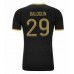 AS Monaco Folarin Balogun #29 Venkovní Dres 2023-24 Krátkým Rukávem